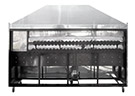 Estrutura e Forno em Metal Pintado